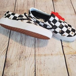 Womens slip on vans size 6